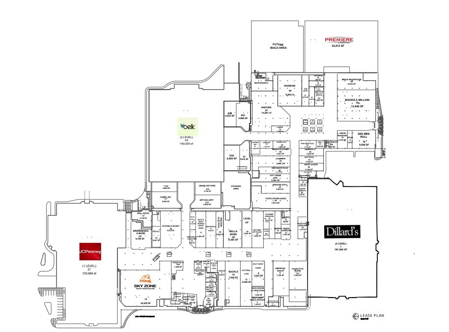 2600 Beach Blvd, Biloxi, MS à louer Plan de site- Image 1 de 1