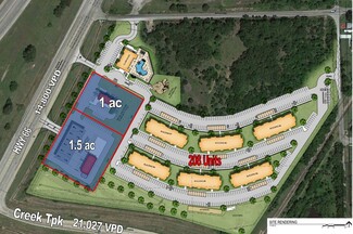 Plus de détails pour Hwy 66 & Creek Tpk, Sapulpa, OK - Terrain à vendre