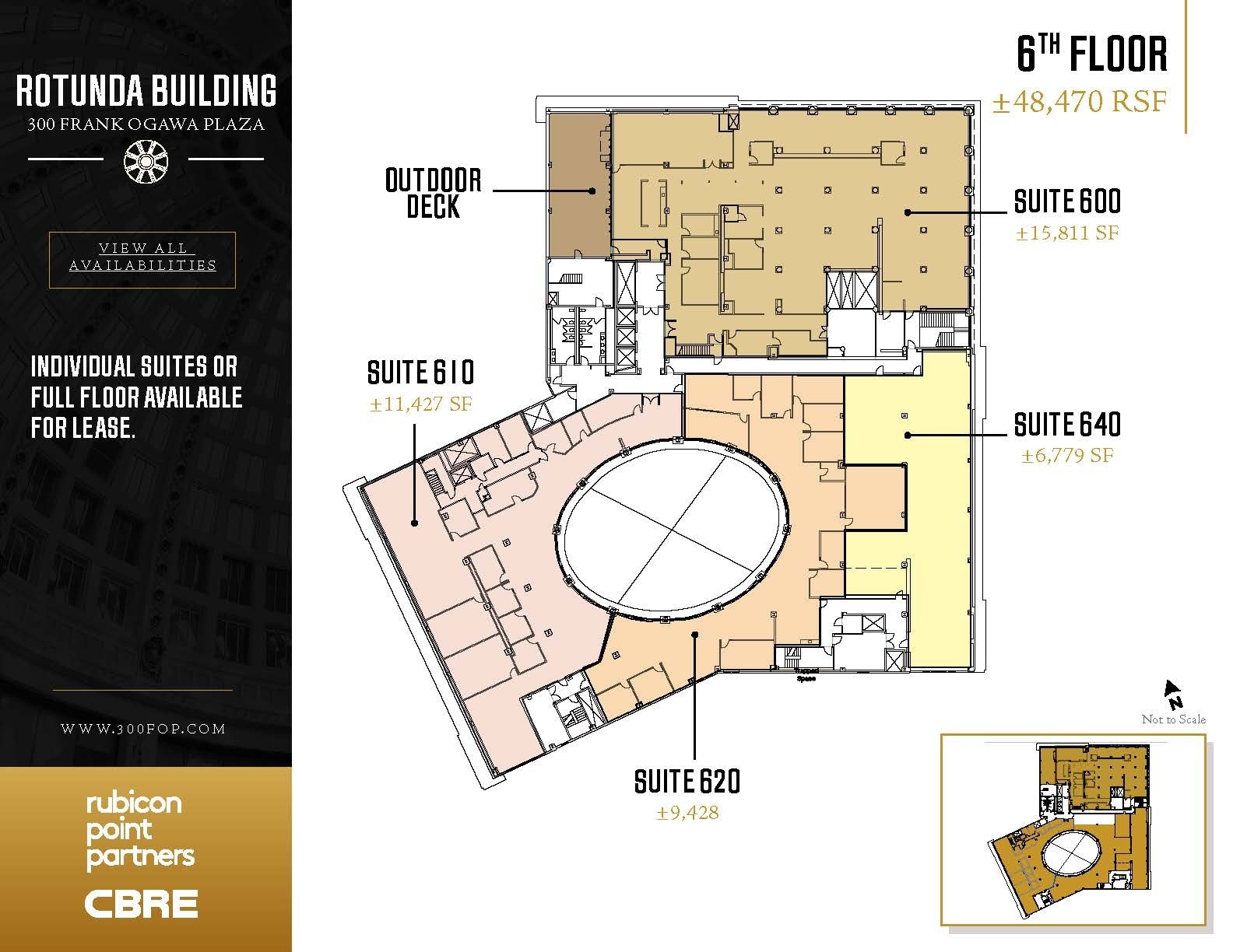 300 Frank H Ogawa Plz, Oakland, CA for lease Floor Plan- Image 1 of 1