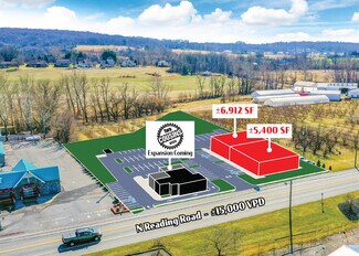 Plus de détails pour 1215 N Reading Rd, Stevens, PA - Commerce de détail à louer