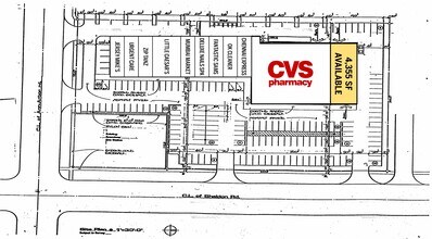 1368-1498 S Sheldon Rd, Plymouth, MI à louer Plan de site- Image 2 de 2