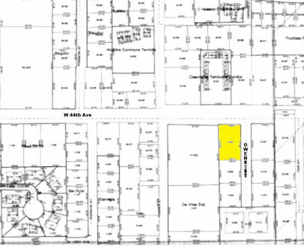 10900 W 44th Ave, Wheat Ridge, CO à louer - Plan cadastral - Image 2 de 10