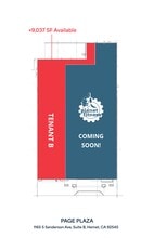 1231 S Sanderson Ave, Hemet, CA for lease Floor Plan- Image 1 of 1