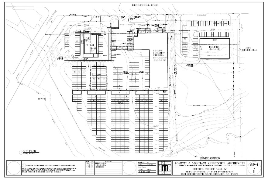 1405 Dreshertown Rd, Dresher, PA for sale - Site Plan - Image 1 of 1