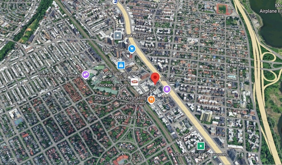 107-27-107-29 71st Ave, Forest Hills, NY for sale - Aerial - Image 3 of 12