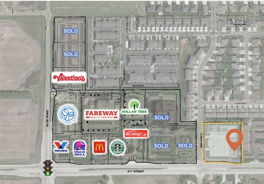 8000 41st st, Sioux Falls, SD for lease - Building Photo - Image 2 of 3