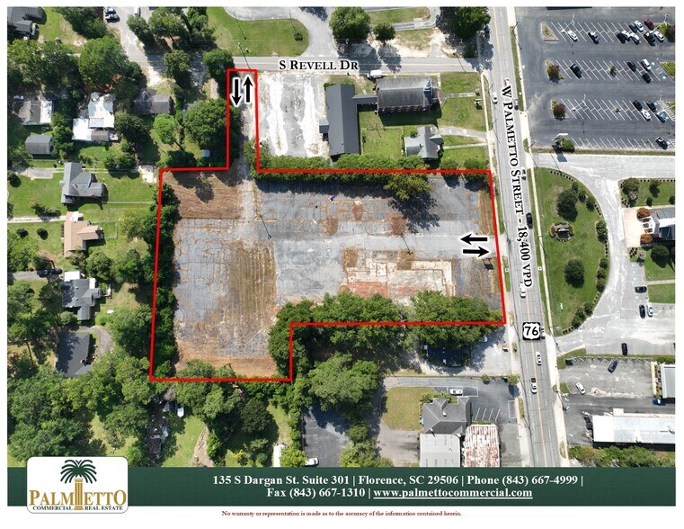 1622 W Palmetto St, Florence, SC à vendre - Photo du bâtiment - Image 3 de 3