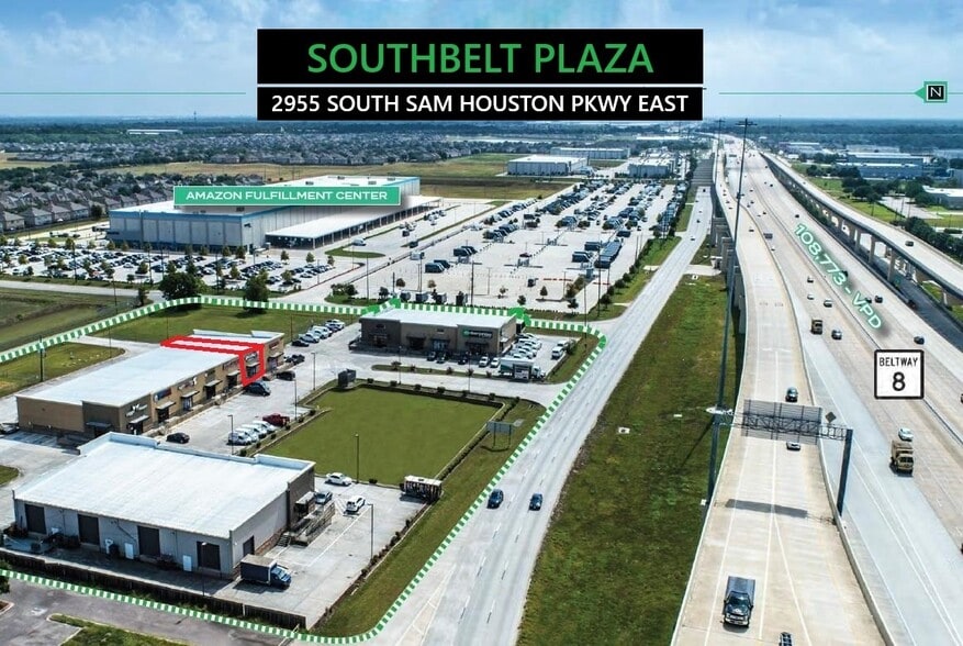 2955 S Sam Houston Pky E, Houston, TX à louer - Photo du bâtiment - Image 1 de 13