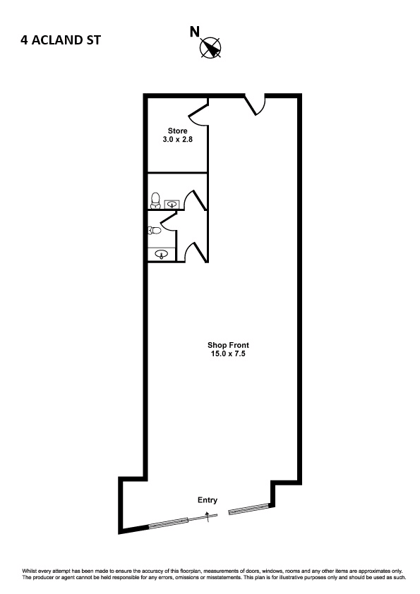 2-6 Acland St, St Kilda, VIC 3182 - Unité 4 - - Plan d’étage - Image 2 of 4