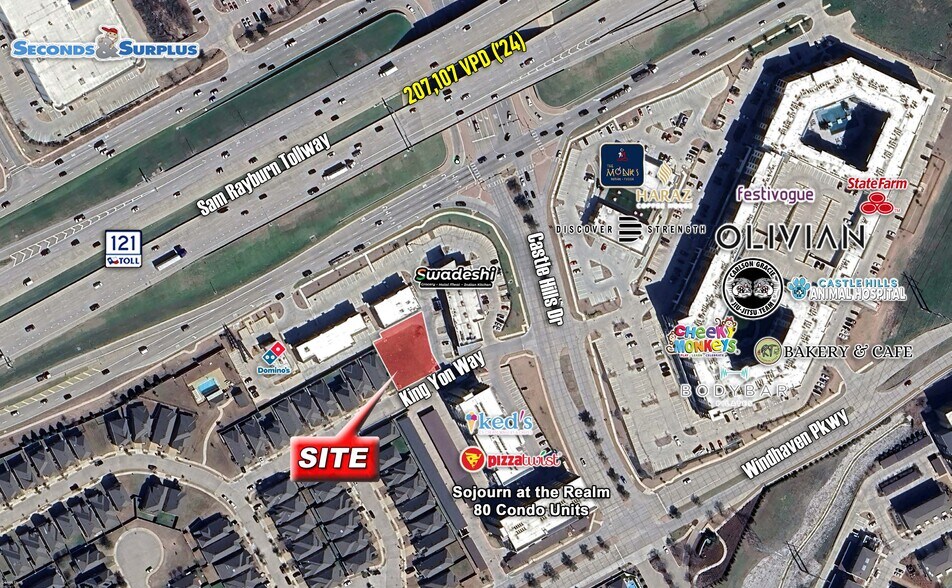 120 Castle Hills Drive, Lewisville, TX à vendre - Photo du bâtiment - Image 3 de 3