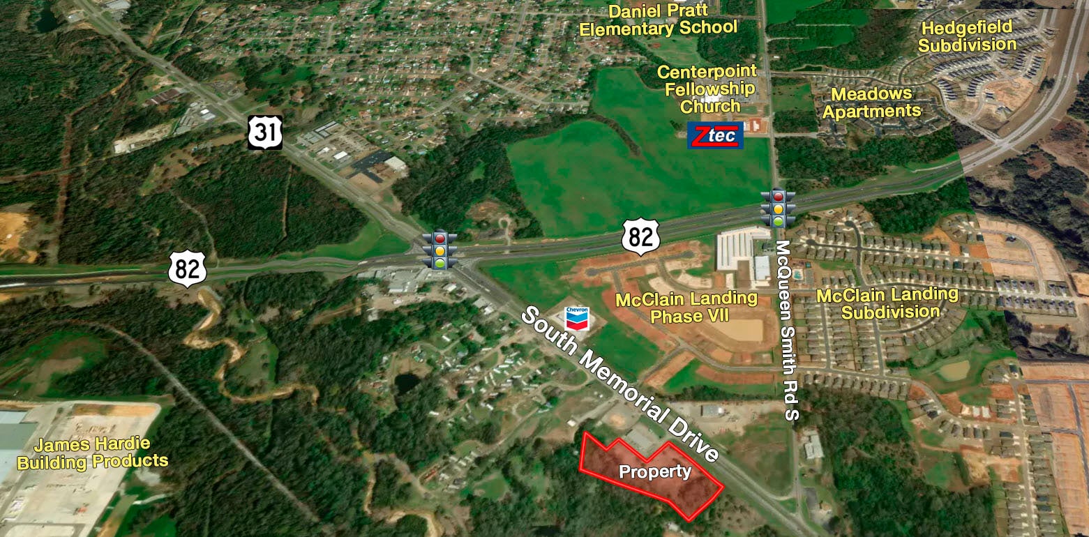 S Memorial Dr, Prattville, AL for sale Primary Photo- Image 1 of 3