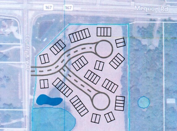 Country Aire Dr, Germantown, WI for sale - Site Plan - Image 2 of 3