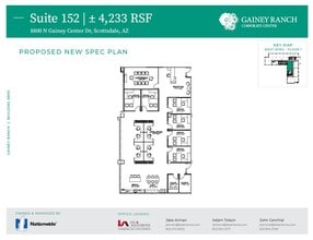 8800 N Gainey Center Dr, Scottsdale, AZ for lease Floor Plan- Image 1 of 1