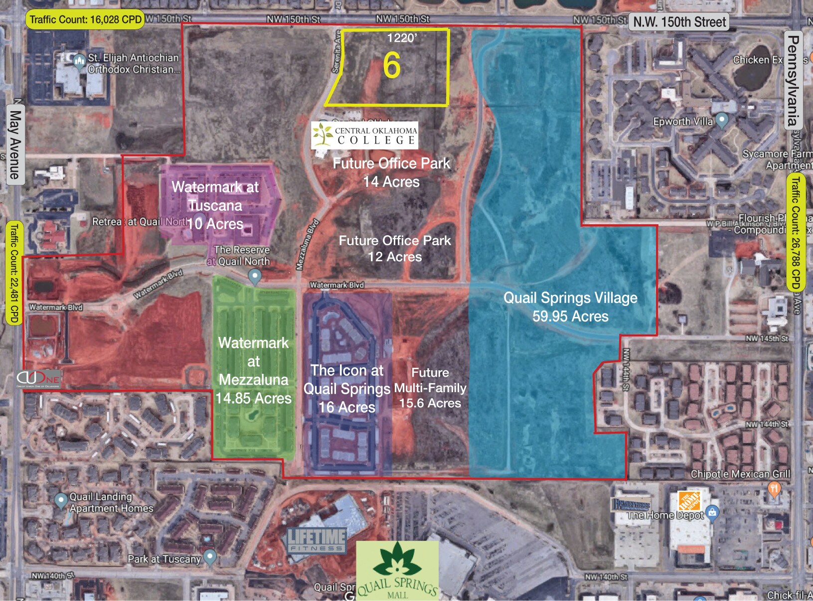 2486 150th St, Oklahoma City, OK à vendre Aérien- Image 1 de 4