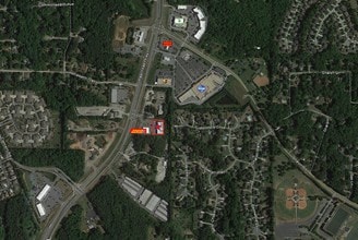 1675 Peachtree Pky, Cumming, GA - AÉRIEN  Vue de la carte