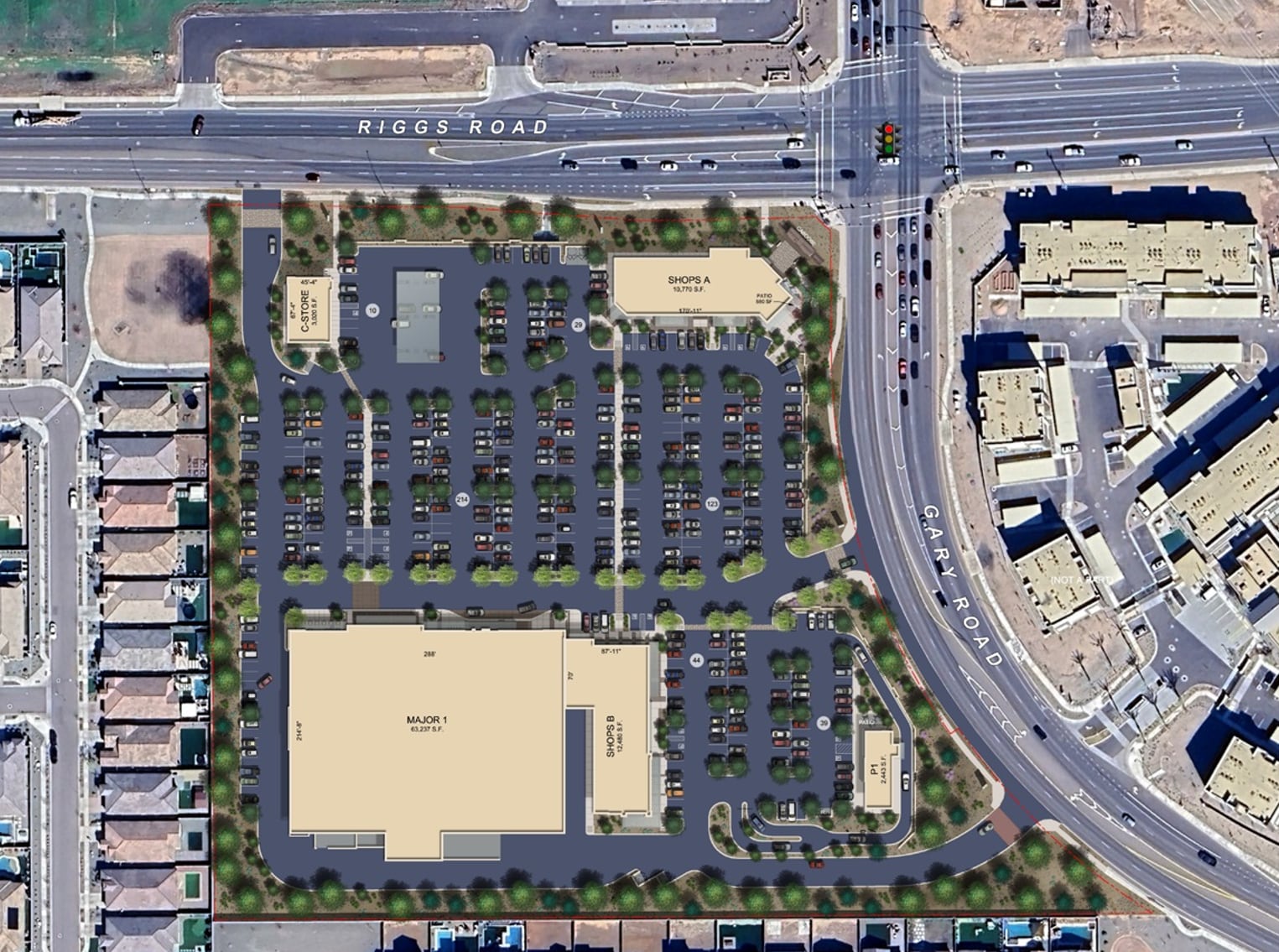 SWC Riggs Rd, Queen Creek, AZ for lease Building Photo- Image 1 of 1