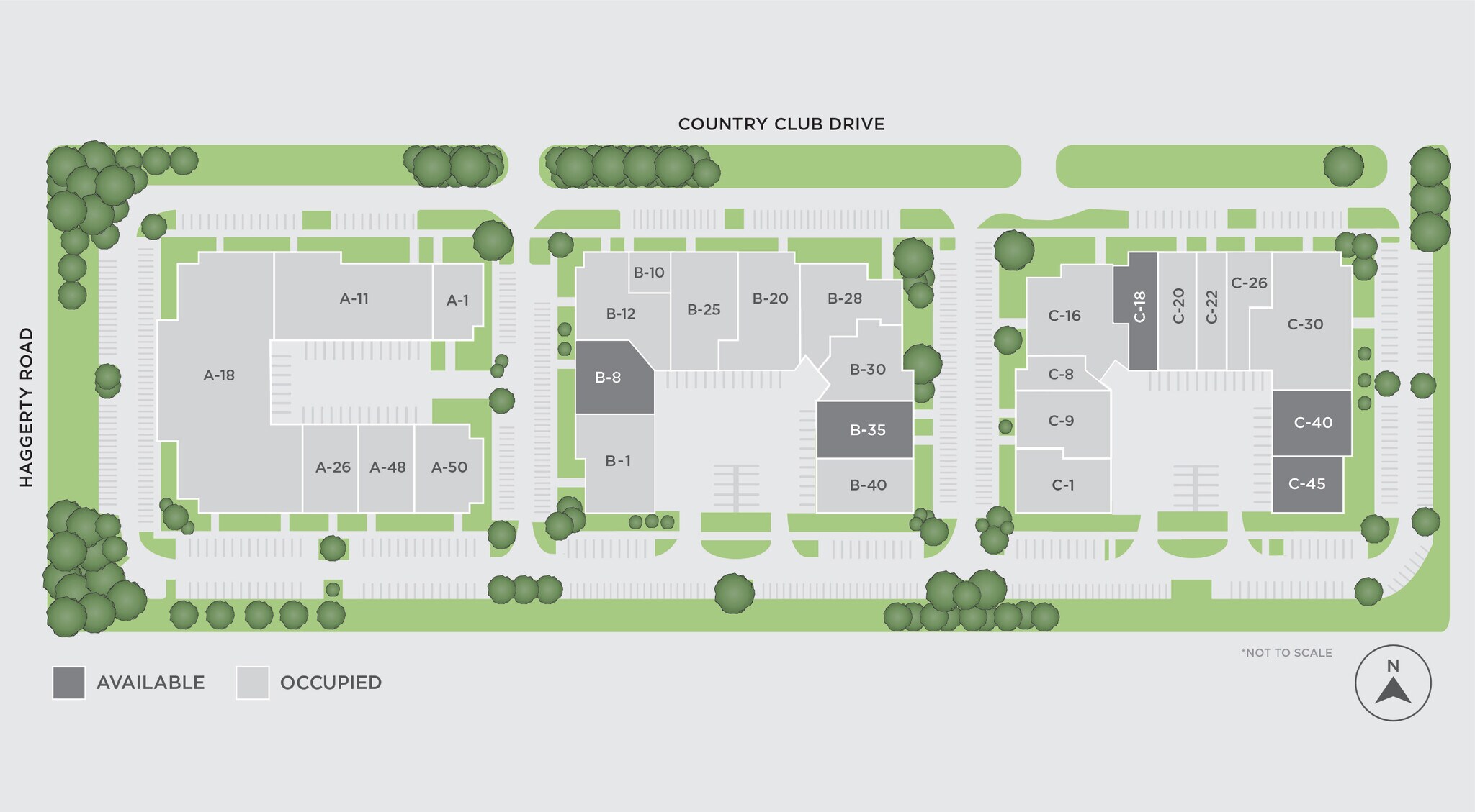 39205 Country Club Dr, Farmington Hills, MI for lease Site Plan- Image 1 of 2