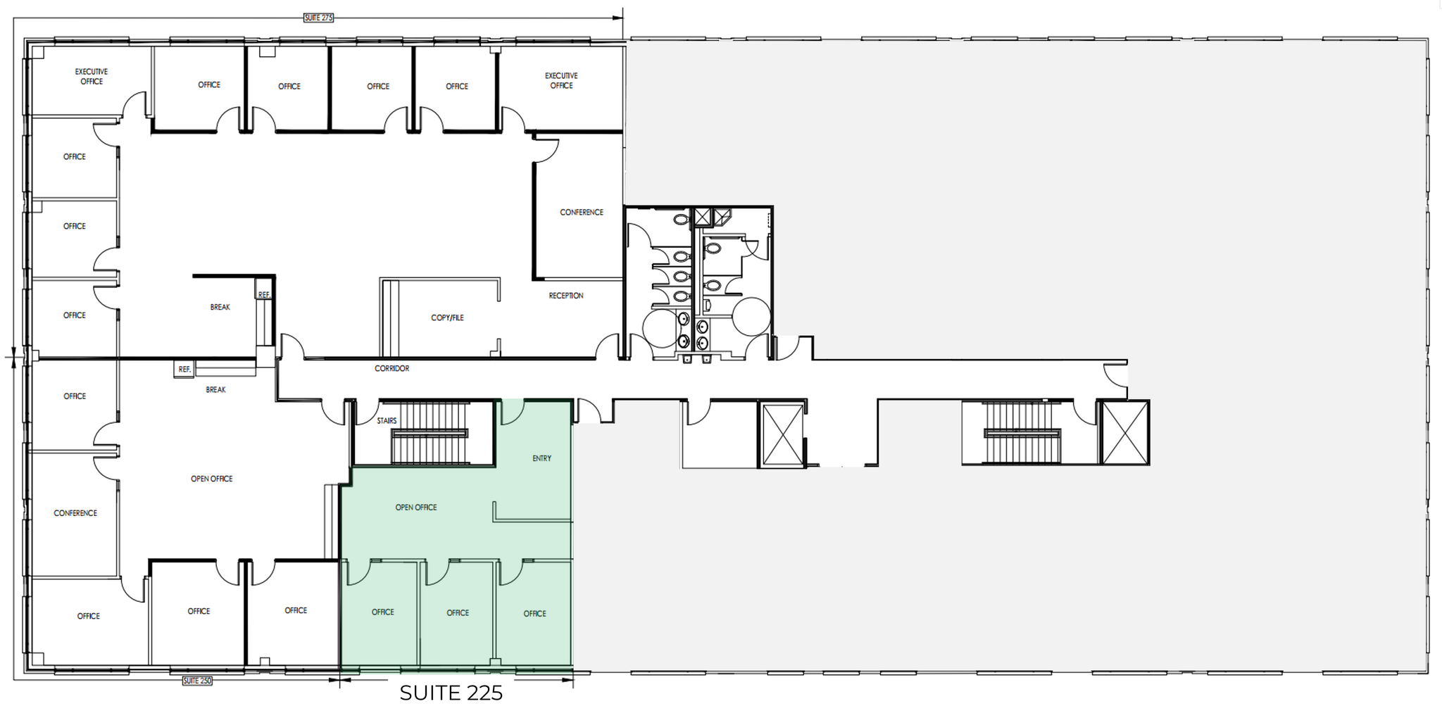 343 E Six Forks Rd, Raleigh, NC for lease Interior Photo- Image 1 of 1