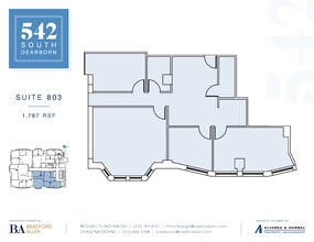 542-550 S Dearborn St, Chicago, IL for lease Floor Plan- Image 2 of 2