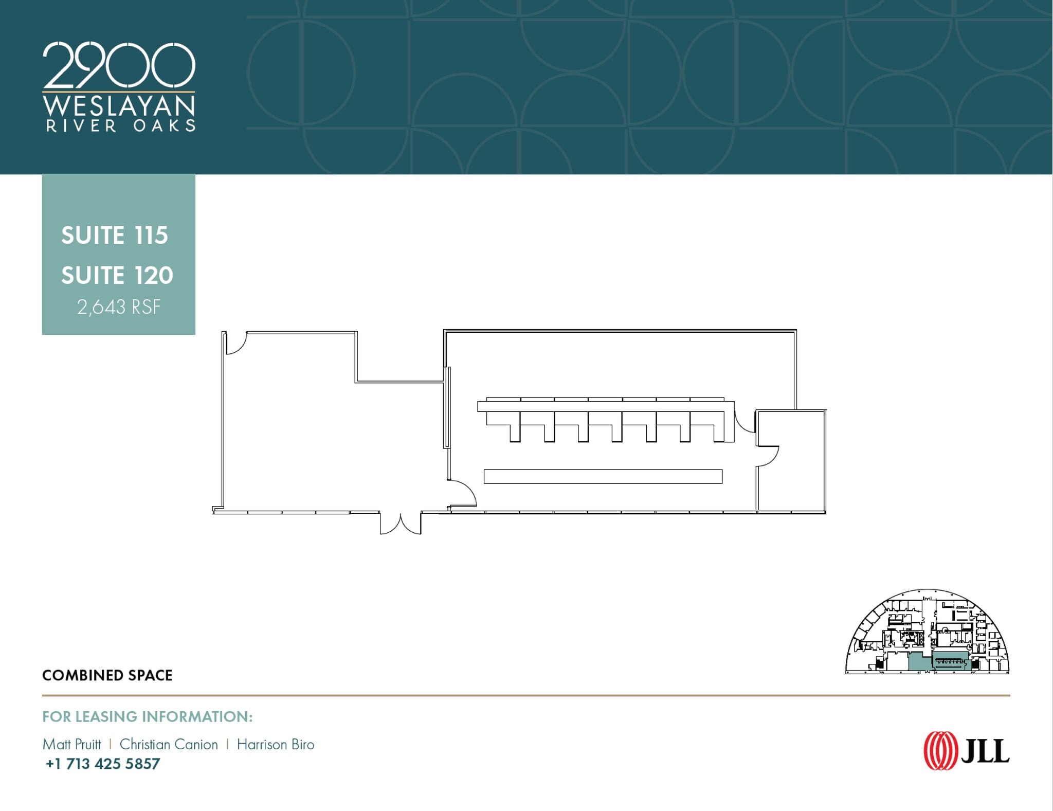 2900 Weslayan St, Houston, TX for lease Floor Plan- Image 1 of 1
