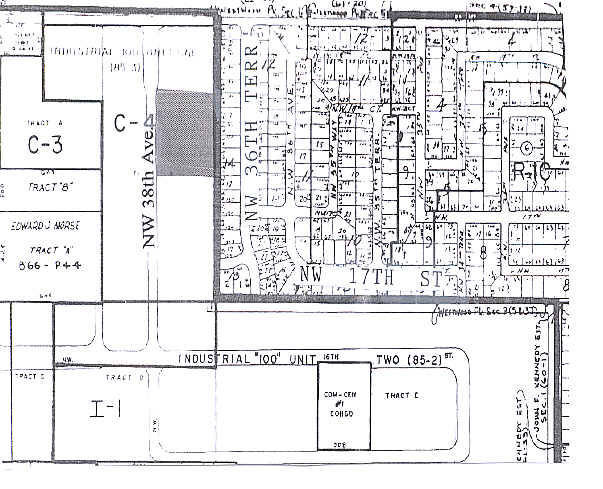 1703-1747 NW 38th Ave, Lauderhill, FL à louer - Plan cadastral - Image 2 de 31