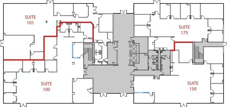 2590 N 1st St, San Jose, CA à louer Plan d’étage- Image 1 de 1