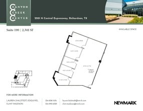 2201 N Central Expy, Richardson, TX à vendre Plan d’étage- Image 1 de 1