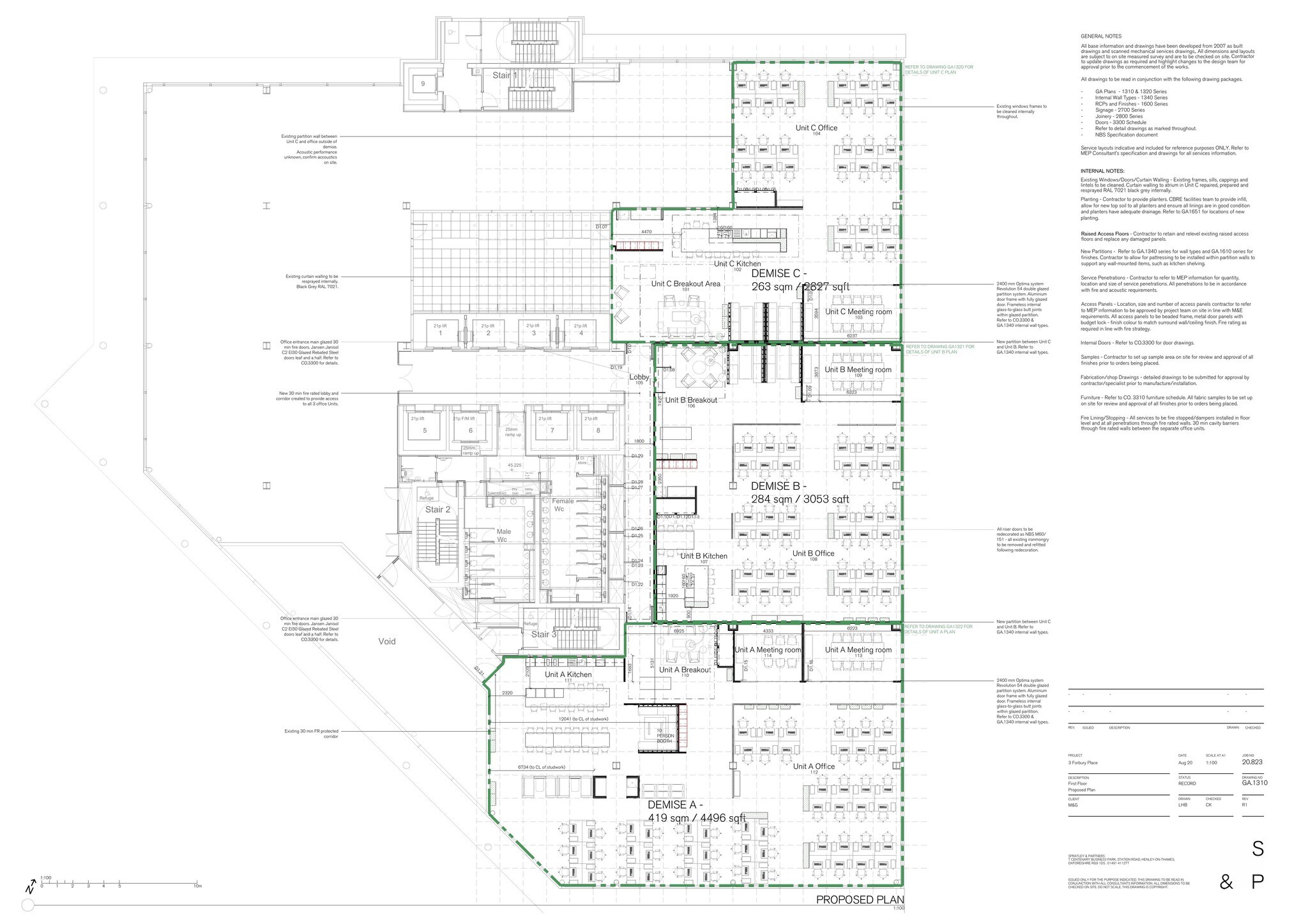 Forbury Rd, Reading à louer Plan d’étage- Image 1 de 2