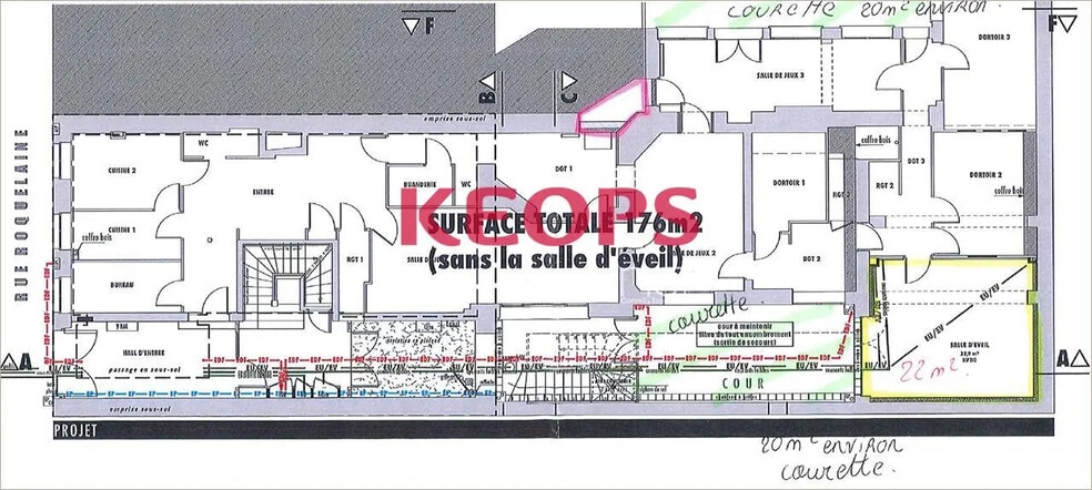 Office in Toulouse for lease - Floor Plan - Image 2 of 2