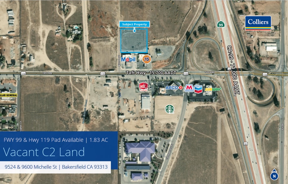 Taft Hwy, Bakersfield, CA for sale - Primary Photo - Image 1 of 2