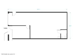 14256-14280 Doolittle Dr, San Leandro, CA à louer Plan de site- Image 1 de 2