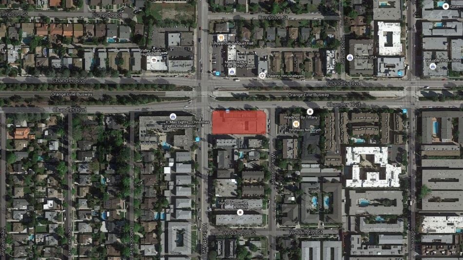12444 Chandler Blvd, North Hollywood, CA à louer - Aérien - Image 2 de 15