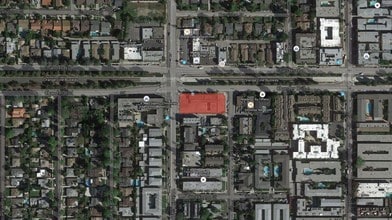 12444 Chandler Blvd, North Hollywood, CA - AERIAL  map view - Image1