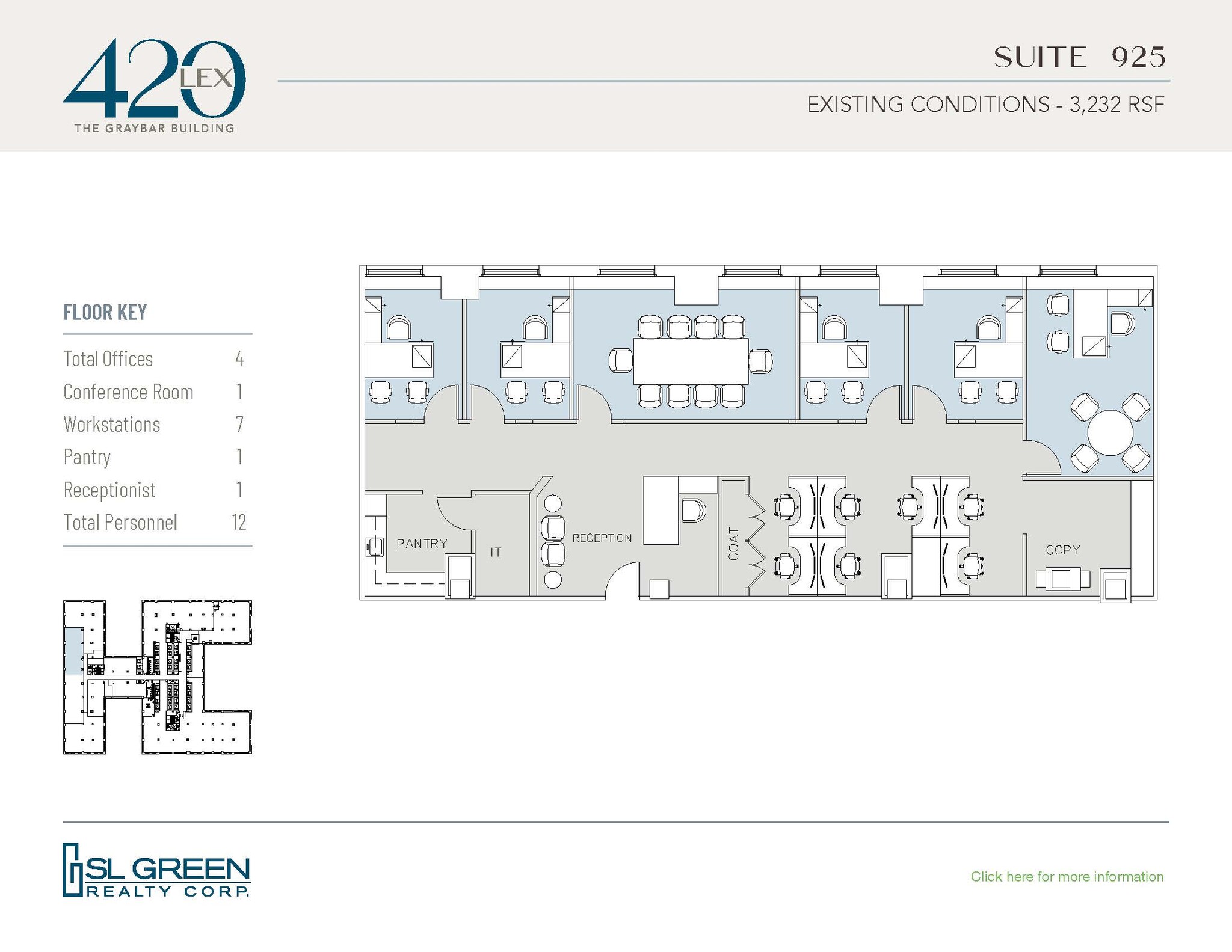 420 Lexington Ave, New York, NY à louer Plan d’étage- Image 1 de 1