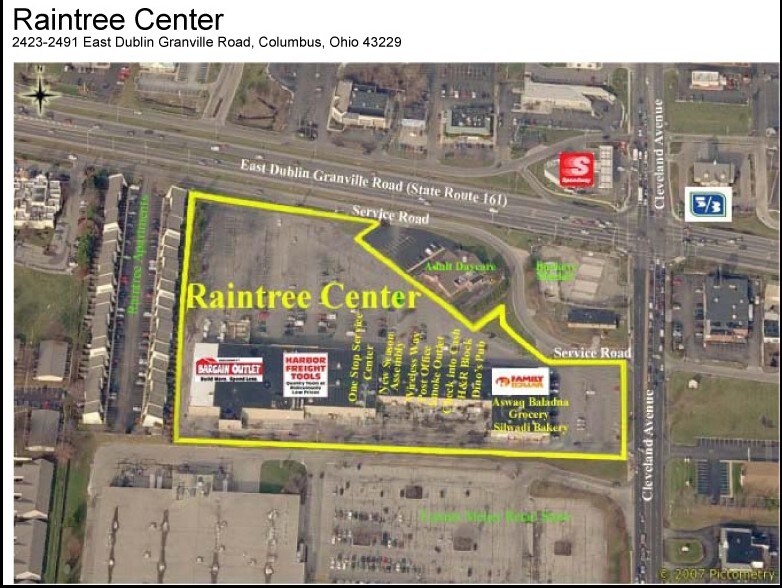 0 E Dublin Granville Rd, Columbus, OH à louer - Aérien - Image 2 de 2
