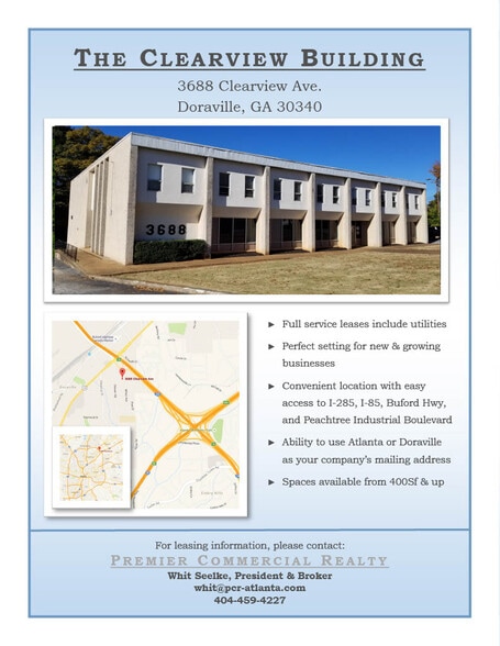 3688 Clearview Ave, Doraville, GA for lease - Primary Photo - Image 1 of 10