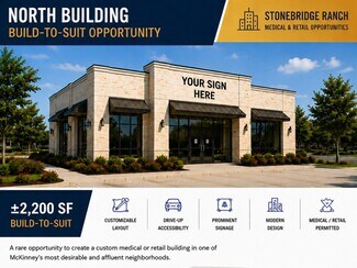 Plus de détails pour 6200 Eldorado Pky, McKinney, TX - Commerce de détail à louer