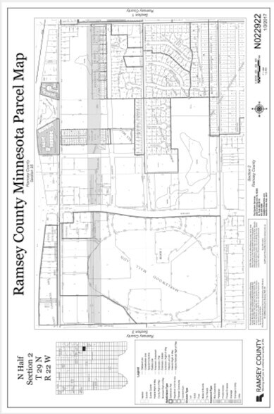 1852 County Road D E, Maplewood, MN à louer - Plan cadastral - Image 2 de 5