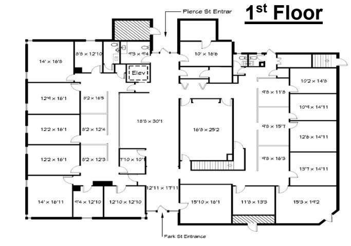 1253 Park St, Clearwater, FL à louer - Plan d’étage - Image 2 de 7