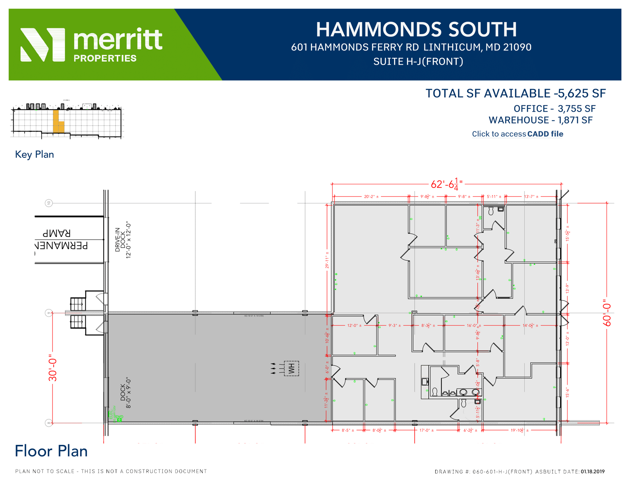 611 Hammonds Ferry Rd, Linthicum, MD for lease Floor Plan- Image 1 of 1
