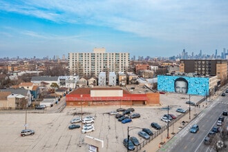 2053 N Milwaukee Ave, Chicago, IL - Aerial map view
