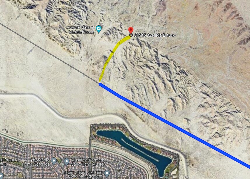 81545 Avenida Estuco, Indio, CA à vendre Aérien- Image 1 de 3