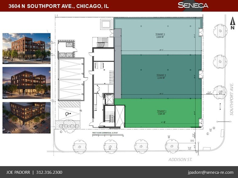 3600 N Southport Ave, Chicago, IL à louer - Plan d’étage - Image 3 de 3