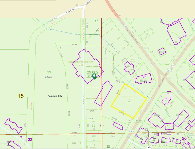 Rainbow Dr, Rainbow City, AL for lease - Plat Map - Image 3 of 3