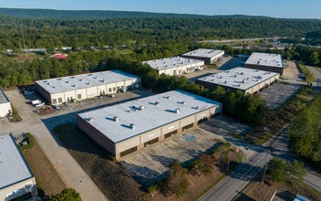 300-308 Cahaba Valley Cir, Pelham, AL - AERIAL  map view