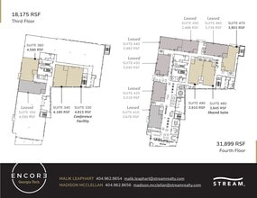 1115 Howell Mill Rd NW, Atlanta, GA à louer Plan d’étage- Image 1 de 1