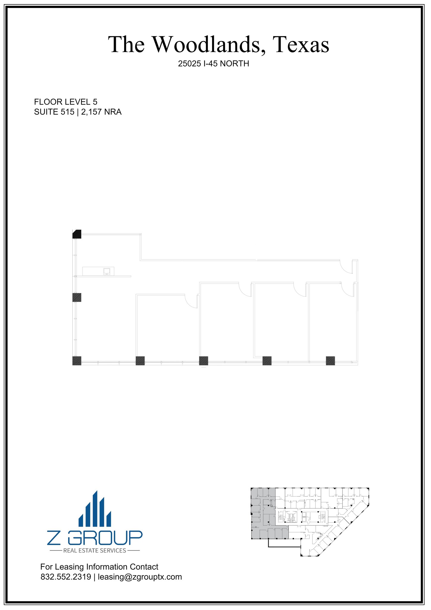 25025 N I-45 Fwy, The Woodlands, TX for lease Site Plan- Image 1 of 1