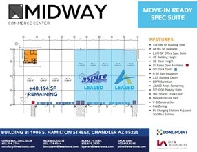 Germann & Hamilton St, Chandler, AZ à louer Plan de site- Image 2 de 2