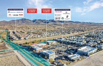 Via Contessa, Las Vegas, NV - AÉRIEN  Vue de la carte