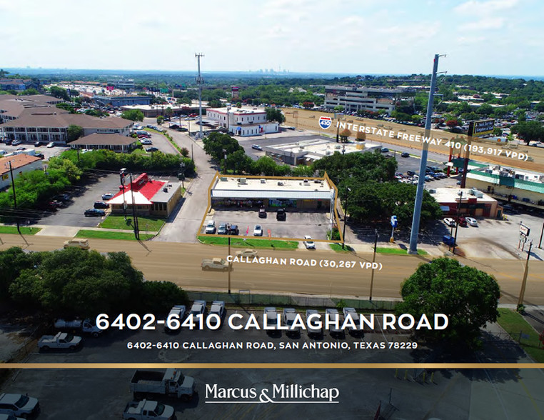 6402-6410 Callaghan Rd, San Antonio, TX à vendre - Photo du bâtiment - Image 1 de 1